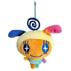 NEW BANDAI Tamagotchi X Sanrio Memecchi Usahana Cosplay Plush Mascot Keychain